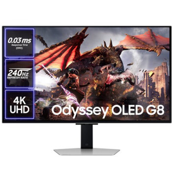 Монітор Samsung Odyssey G8 LS32DG802SUXDU 31.6" OLED 3840x2160px 240Hz 0.03 ms [GTG]