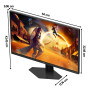 Монітор AOC 24G4ZRE 23.8" 1920x1080px IPS 260Hz 0.3ms [MPRT]