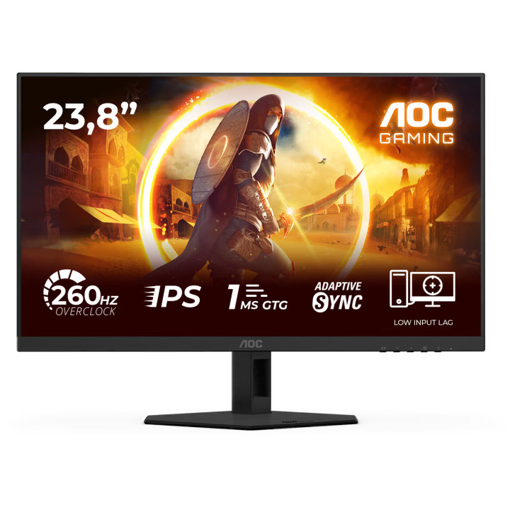 Монітор AOC 24G4ZRE 23.8" 1920x1080px IPS 260Hz 0.3ms [MPRT]