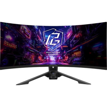 Монітор ASRock Phantom Gaming PG34QRT3A 34" 3440x1440px 180Hz 1 ms [MPRT] Curved