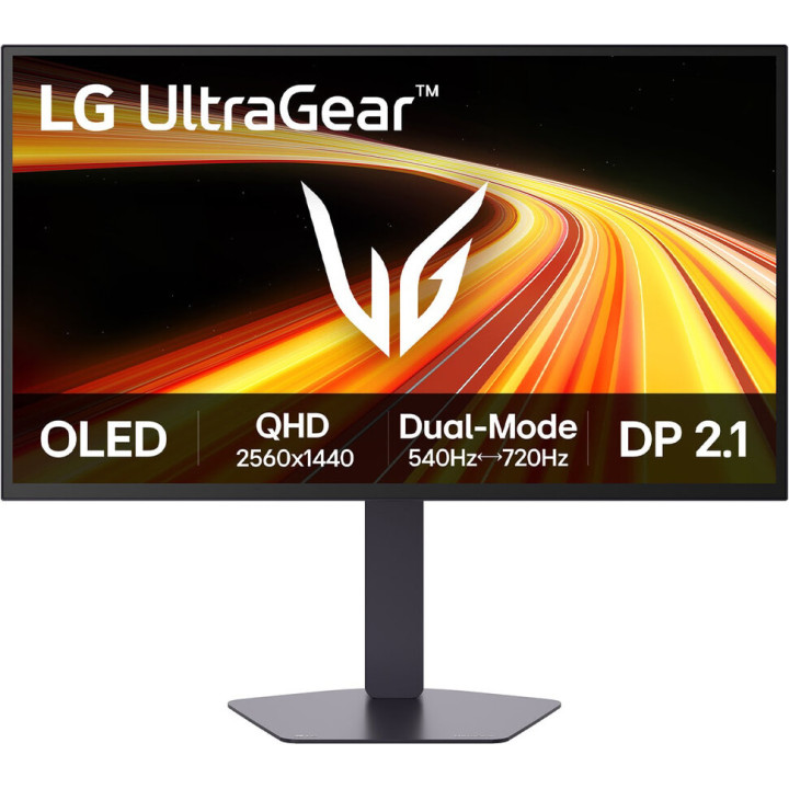 Монітор LG UltraGear 27GX790B-B 26.5" OLED 2560x1440px 540Hz 0.02 ms [GTG] (27GX790B-B.AEU)