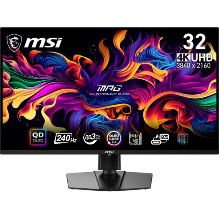 Монітор MSI MPG 321URX 31.5" QD-OLED 3840x2160px 240Hz 0.03 ms [GTG]