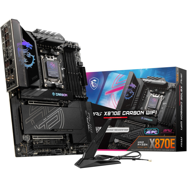 Материнська плата MSI MPG X870E Carbon WiFi