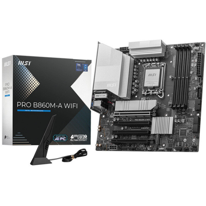 Материнська плата MSI Pro B860M-A WiFi