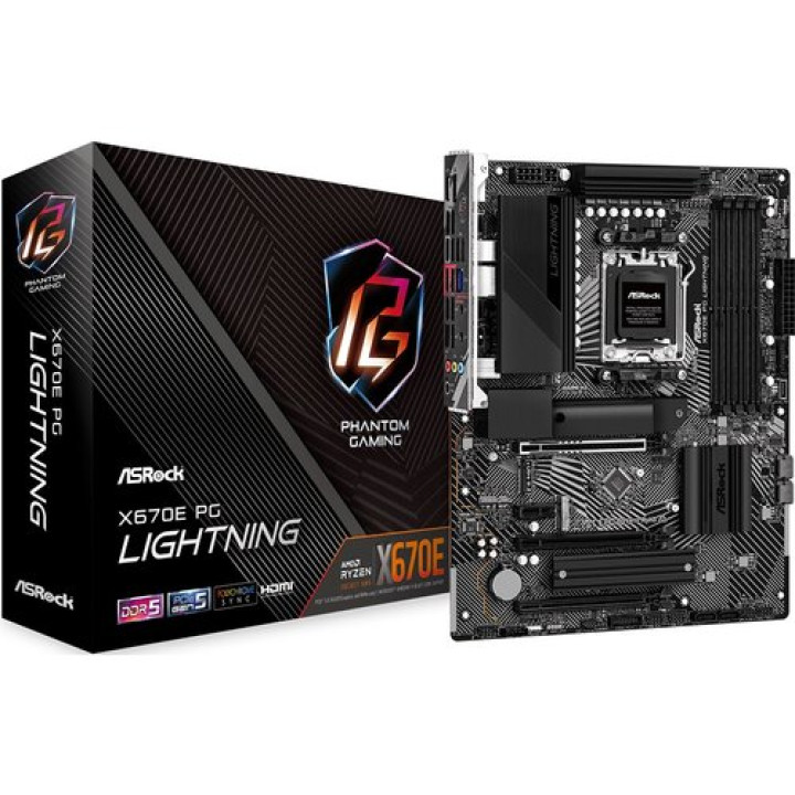 Материнська плата ASRock X670E PG Lightning