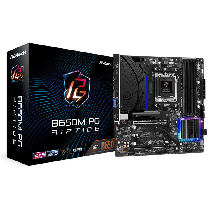 Материнська плата ASRock B650M PG Riptide