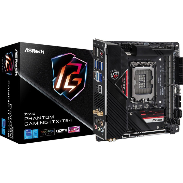 Материнська плата ASRock Z690 Phantom Gaming-ITX/TB4