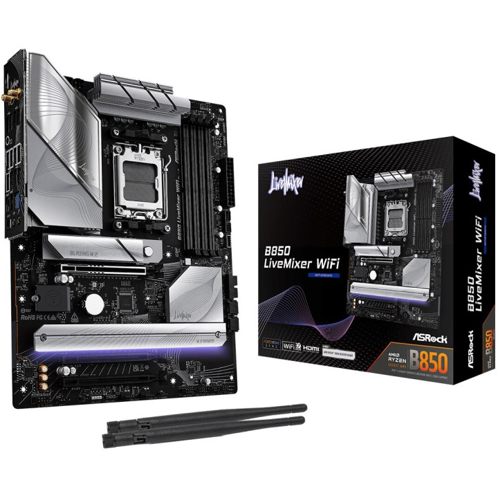 Материнська плата ASRock B850 LiveMixer WiFi