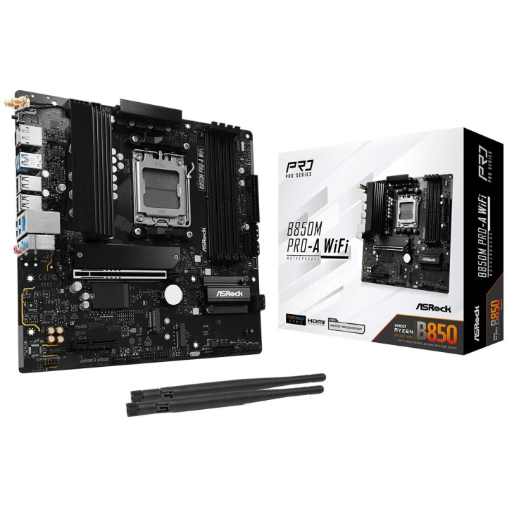Материнська плата ASRock B850M Pro-A WiFi