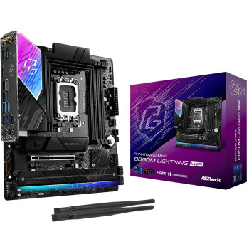Материнська плата ASRock B860M Phantom Gaming Lightning WiFi