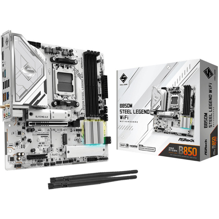 Материнська плата ASRock B850M Steel Legend WiFi