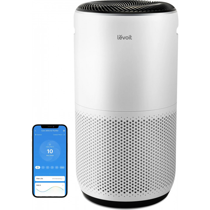 Levoit Smart Air Purifier Core 400S White (HEAPAPLVSEU0072)