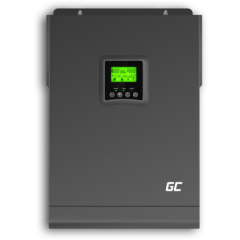 Гібридний сонячний інвертор Green Cell INVSOL04 Off Grid з MPPT 145А 48VDC 230VAC 3kW Чиста синусоїда