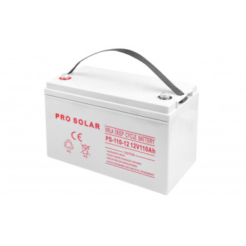 Акумулятор для ДБЖ Volt Polska VRLA DEEP CYCLE VPRO SOLAR 12V 110Ah (6AKXDEEP10) 29kg