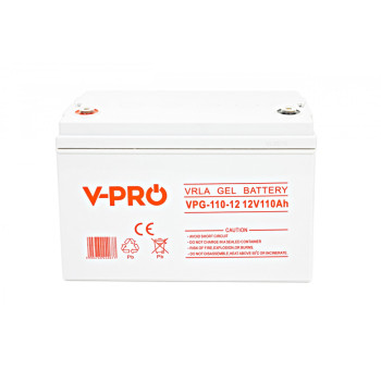 Акумулятор для ДБЖ Volt Polska GEL VPRO PREMIUM 12V 110Ah (6AKUGEL110) 29kg