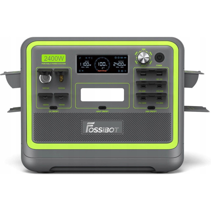 Зарядна станція Fossibot F2400 Portable Power Station | 2,400W 2,048Wh SP200 (FB2048GREENEU)