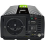 Інвертор Green Cell 12V/230V 500W/1000W (INVGC12P500LCD)