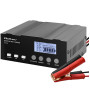 Зарядний пристрій Qoltec 52491 LCD 12V/12,6V/24V з функцією ремонту для акумуляторів LiFePO4, AGM, GEL