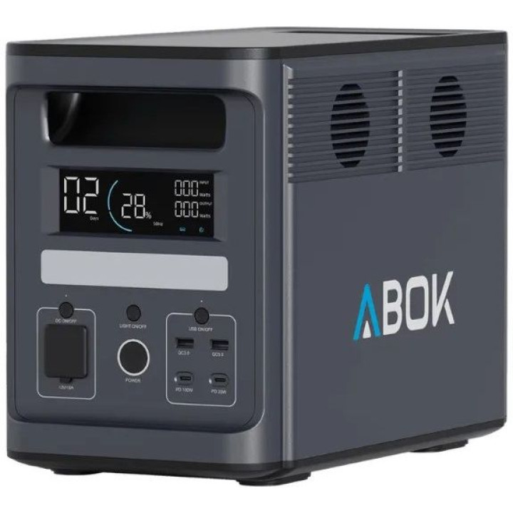 Портативна електростанція Abok 2000 Вт / 1536 Вт·год (ARK2000)