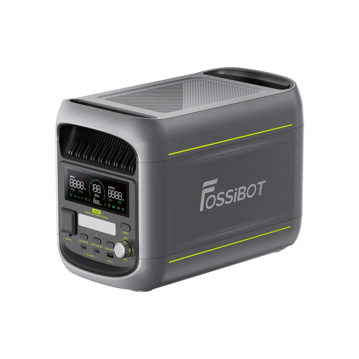 Портативна електростанція Fossibot F1800, 1024 Вт·год, 1800 Вт (F1800-Green-Gray-EU)