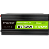 Інвертор Green Cell 48V/230V 5000W/10000W (INVGC48P5000LCD)