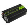 Інвертор Green Cell 24V/230V 1000W/2000W Чиста синусоїда (INV18)