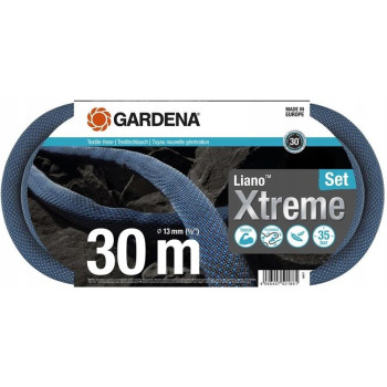 Текстильний садовий шланг GARDENA Liano Xtreme Set 13 мм (1/2"), 30 м (18477-20)
